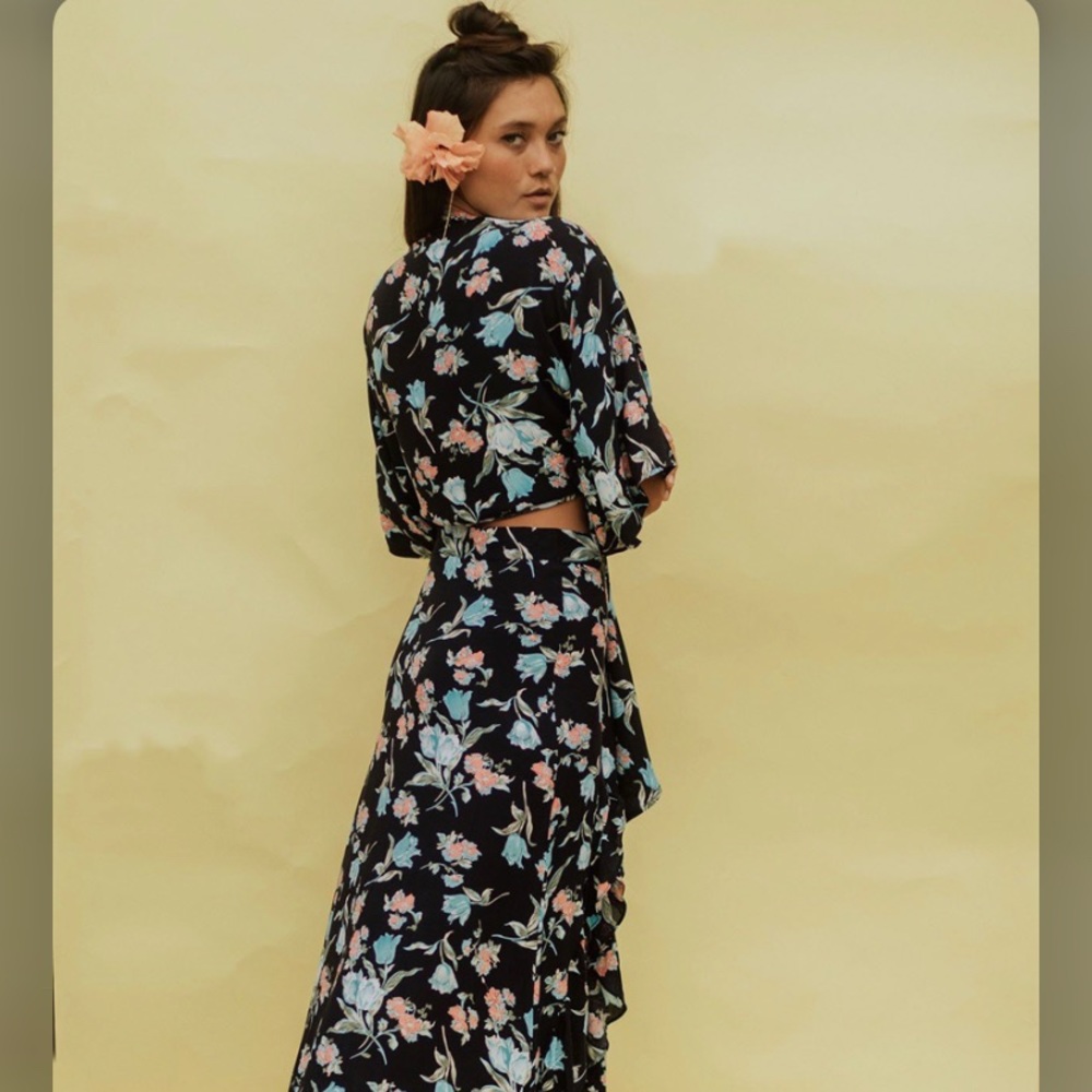 XIX Palms Skirt & Top Set